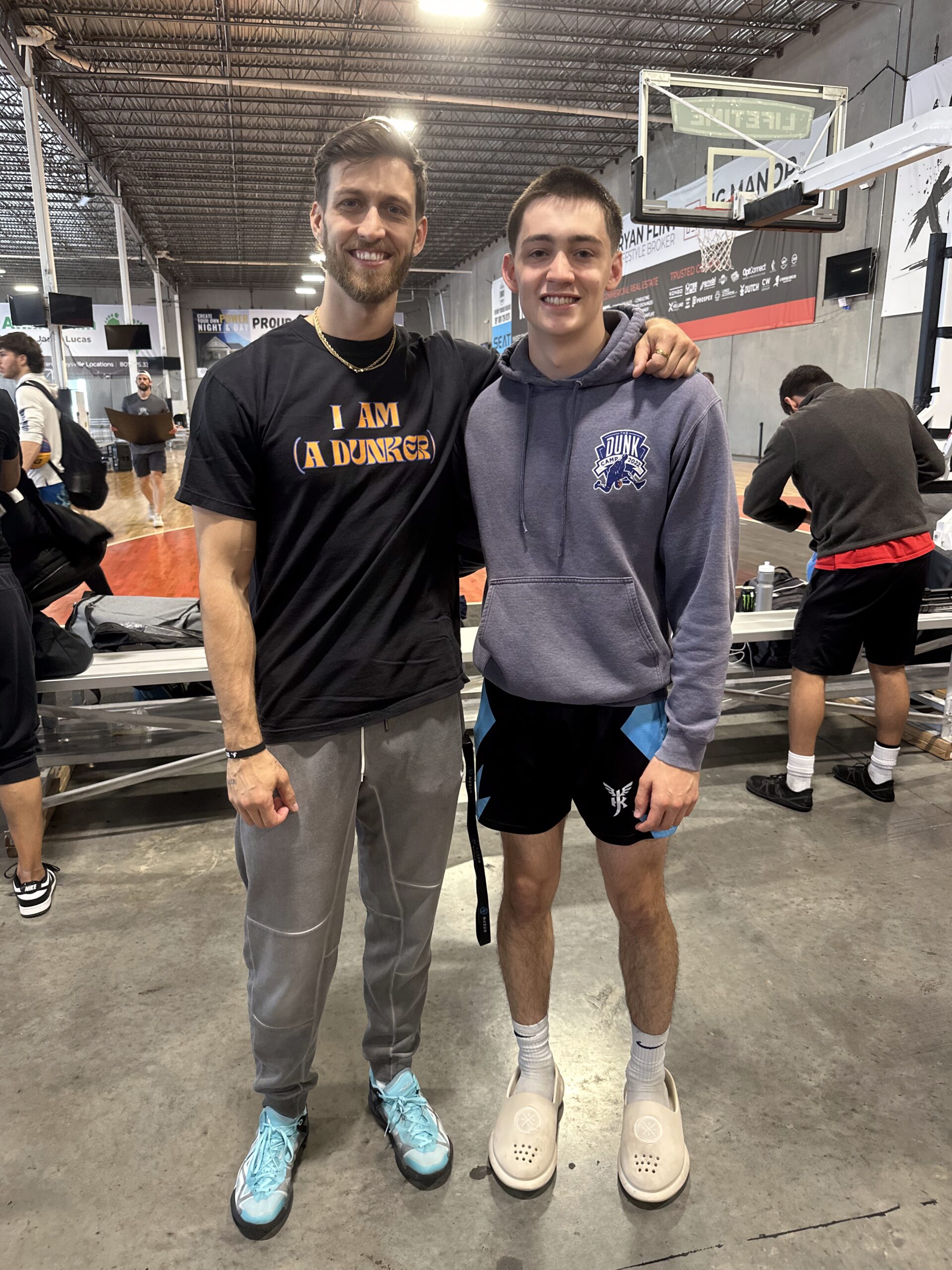 Dylan Haugen with Jordan Kilganon